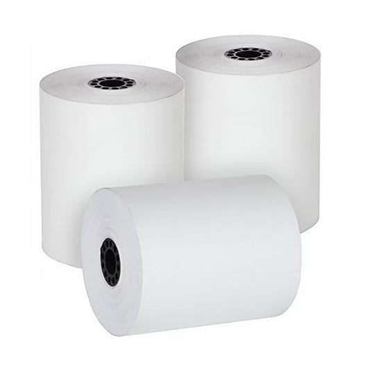 2 5/16" x 185' Thermal Paper Rolls, 0.5' CORE